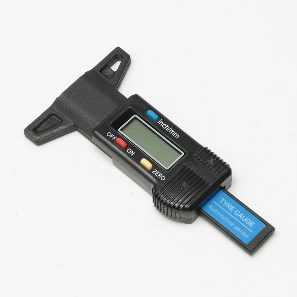 High-Precision Electronic Digital Display Tread Depth Gauge Tread Gauge Depth Vernier Caliper Gauge 0-25Mm