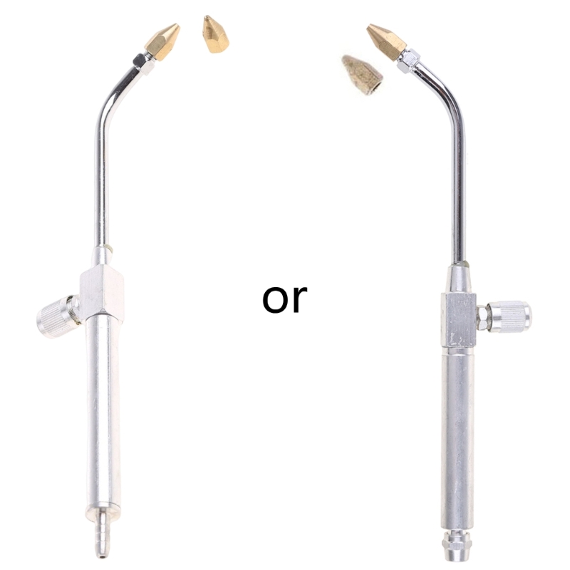 Metal Mini Gas Little Torch Welding Soldering Kit Torch Micro Jewelry Gas Welding Torch Replaced Flexibly Double Head
