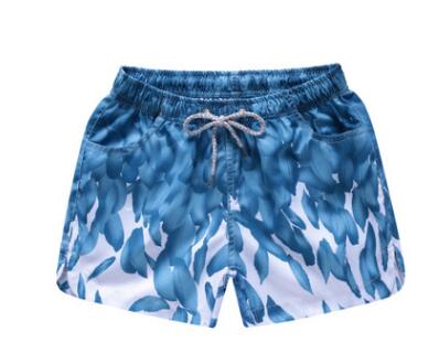 Vrouwen Board Shorts Losse Strand Shorts SPA Badpak Sneldrogende Strand Broek Zwemmen Shorts Surfen &amp; Strand Shorts Badmode: Women light blue / M