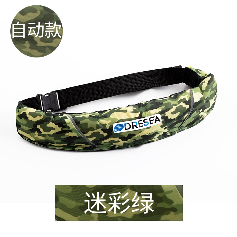 Rescue belt automatic large inflatable buoyancy fishing rocky life jacket adult swimming equipment save your pockets: 13