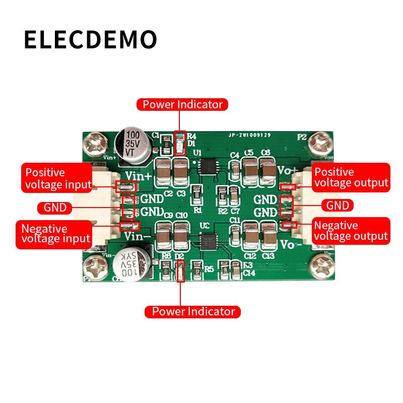 LT3045 LT3094 Positieve En Negatieve Low Noise Rf Radio Frequentie Stabiele Buck Lineaire Voeding Module ± 5/9/12/15V