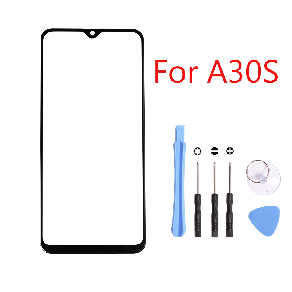 Telefoon Touch Screen Voor Samsung Galaxy A10 A10S A20 A30 A40 A50 A60 A70 Touch Screen Voor Glas Panel Touchscreen lcd Outer Dis: A30S with tool