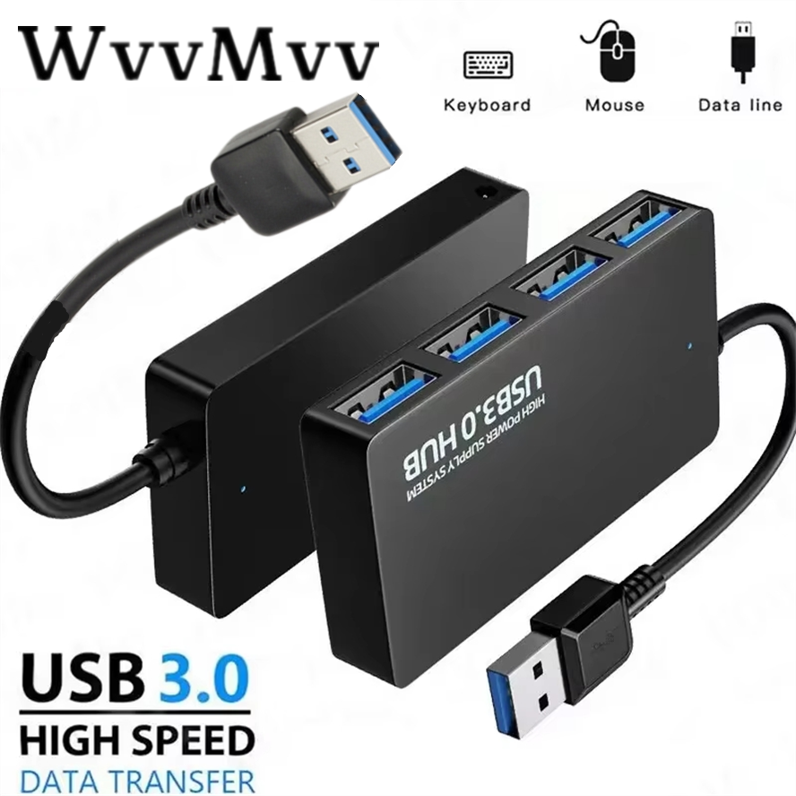 USB 3.0 HUB-adapter USB HUB 3.0 Extender 4-poorten Dockingstation Hoge snelheid datumoverdracht voor pc Laptop Accessoires USB-splitter