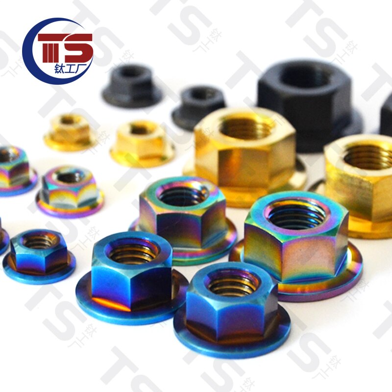 Ts Titanium Bolt M8X15/20/25/30/35/40/45/50/55/60Mm Torx Ti Schroef Voor Motor V Brake Vorken Onderdelen Titanium Bevesti (1Pc)