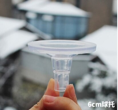 Ice crack ball, bubble crystal ball, geomantic water ball, fortune attraction, rockery, water bonsai ball, pendulous ball holder: 6cm