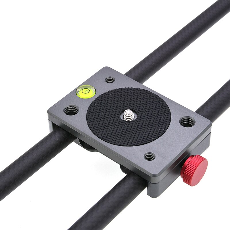 Deslizador de cámara de 40CM de fibra de carbono ajustable Dolly Track Slider riel estabilizador de vídeo para cámara DSLR fotografía y vídeo R25