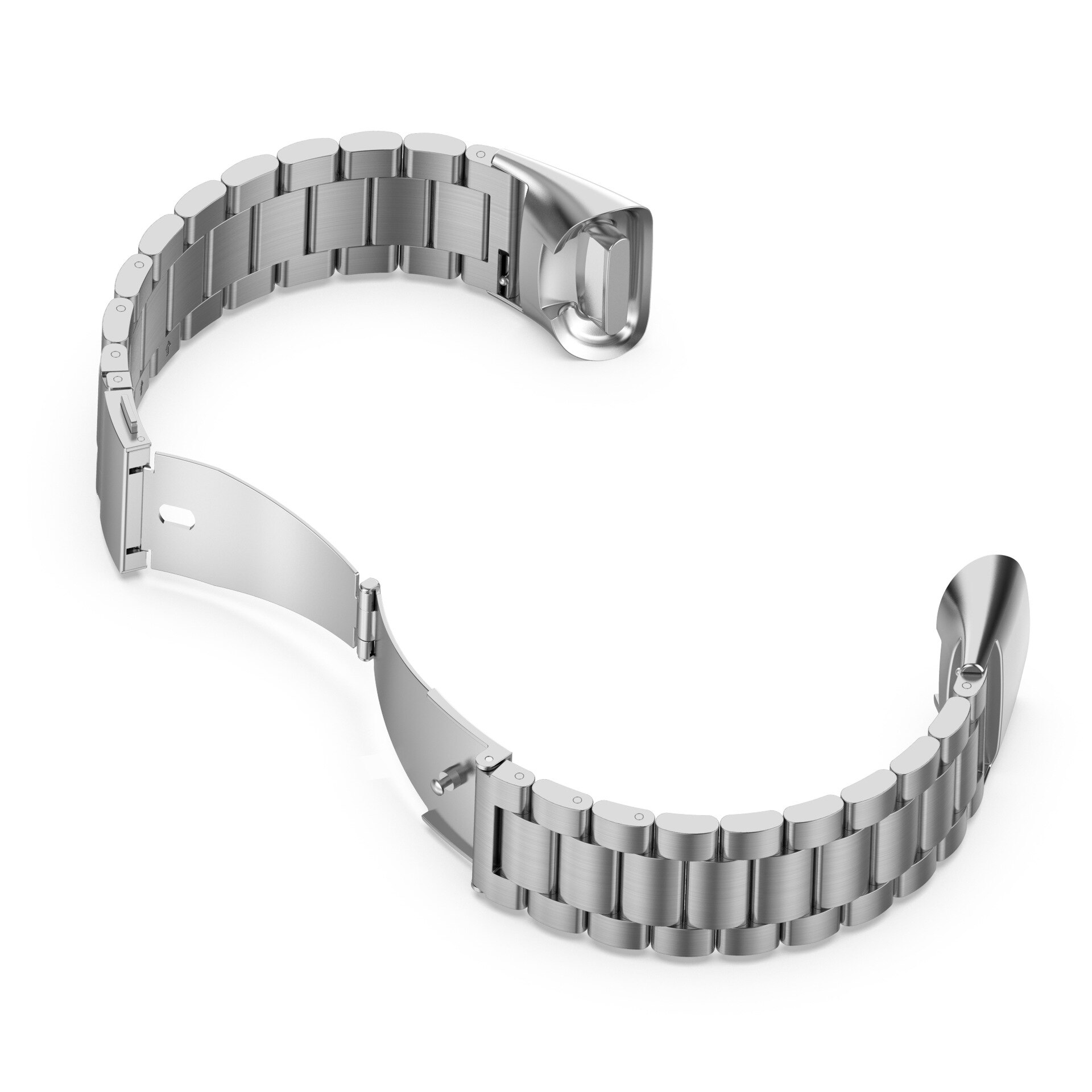 Metal Strap For Fitbit Charge 5 Smart Bracelet Stainless Steel Mesh Watch Band Loop For Fitbit Charge 5 Wristbands Accessories