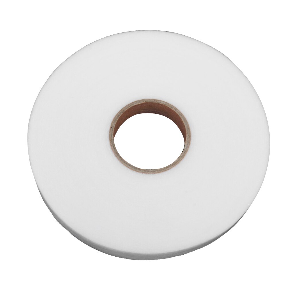 Phenovo PA Melt Adhesive Web 1.5cm x 100M Sewing Sew Fabric Strong Hemming Glue Wonderweb Tape One Roll White