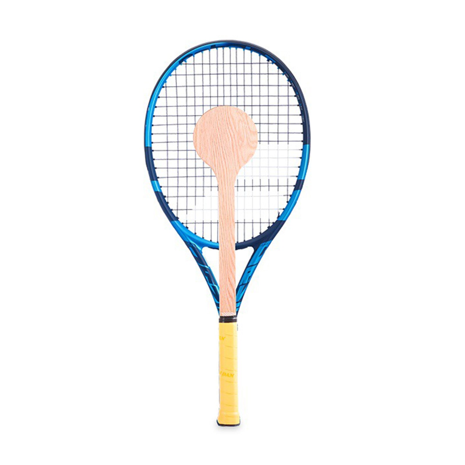 Sweet Spot-raqueta de madera para practicar tenis, puntero, palo, Accesorios de Tenis
