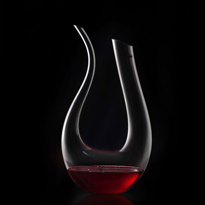 Grande carafe à décanter de 1500ML en cristal, verres à Champagne de Brandy et de vin rouge faits à la main, bouteille, pichet, aérateur pour Bar familial