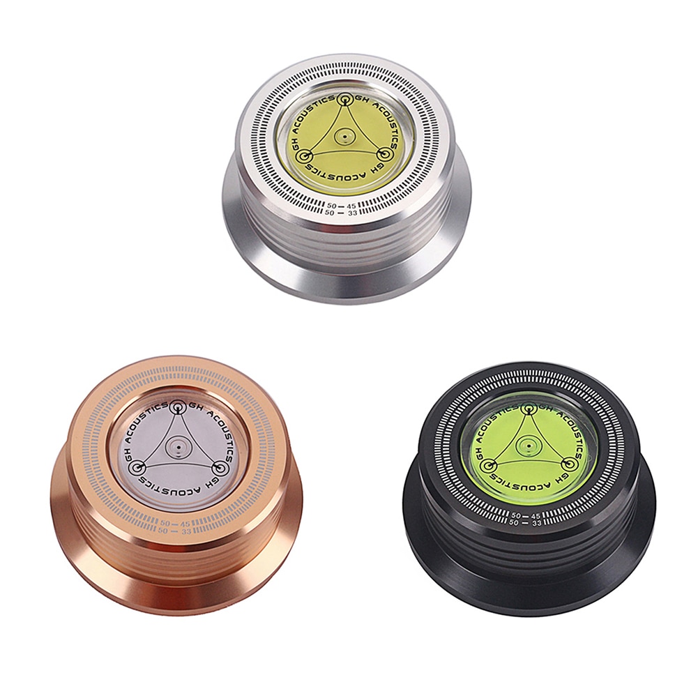 Universal 50Hz LP Vinyl Turntable Stabilizer Aluminum Record Player Weight Clamp for Music Lovers Playing Accessories