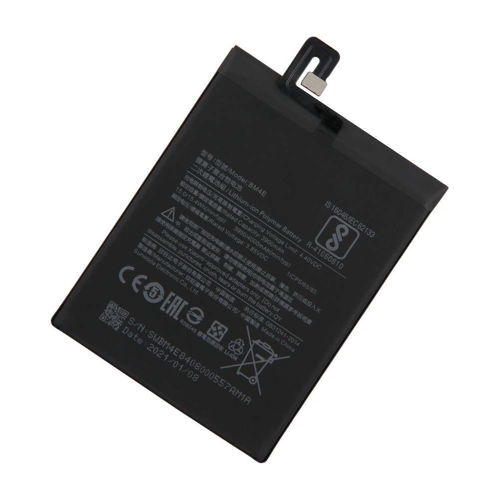 BM4E Replacement Phone Battery For Xiaomi MI Pocophone F1 Poco F1 Phone Battery 4000mAh