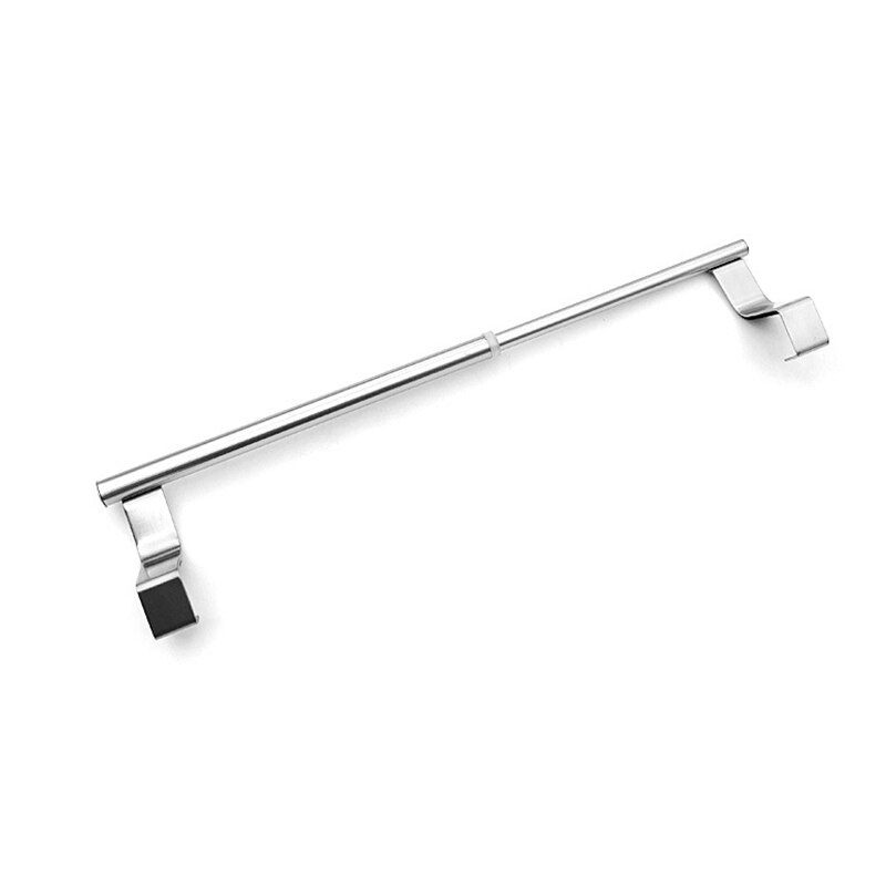 Towel Rack Hanging Holder Stainless Steel Towel Bar Telescopic Bathroom Towel Holder Adjustable Length
