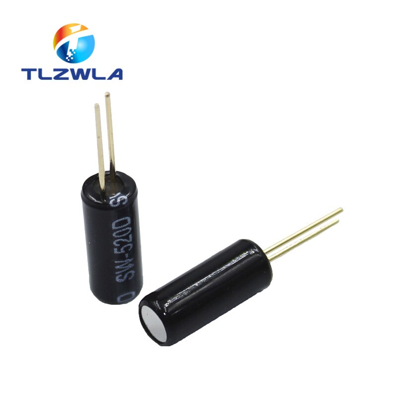 10Pcs SW-520D SW520D Vibration Sensor Metal Ball Tilt Shaking Switch