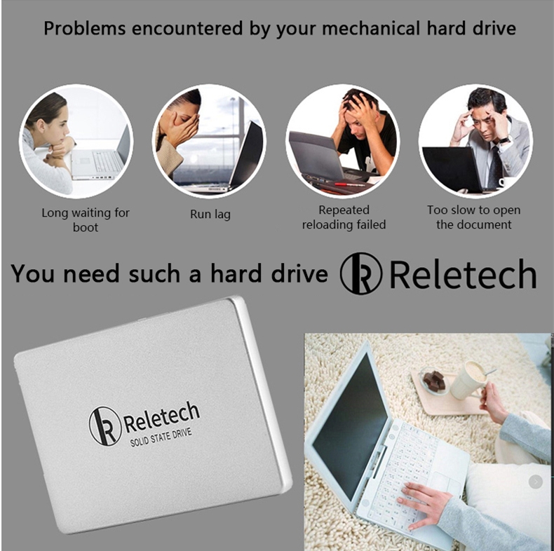 Libertech-disco duro interno de estado sólido para ordenador portátil y de escritorio, SSD de 2,5 pulgadas, SATA Hdd SSD 128G 256G 512G SATA