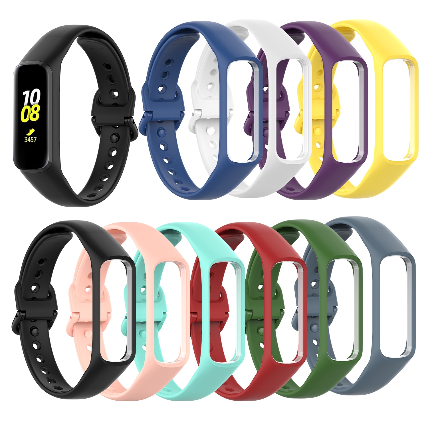 Fit-E R375 Smart Horloge Band Voor Fit E Fitness Tracker Polsbandje Accessoires Sport Strap Voor Samsung Galaxy