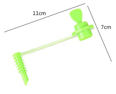 ORGANBOO 1 ST Wortel Spiraal Slicer Cutter Keuken Groente Snijden Modellen Aardappel Spiraal Snijder Koken Accessoires Thuis Gadgets: green
