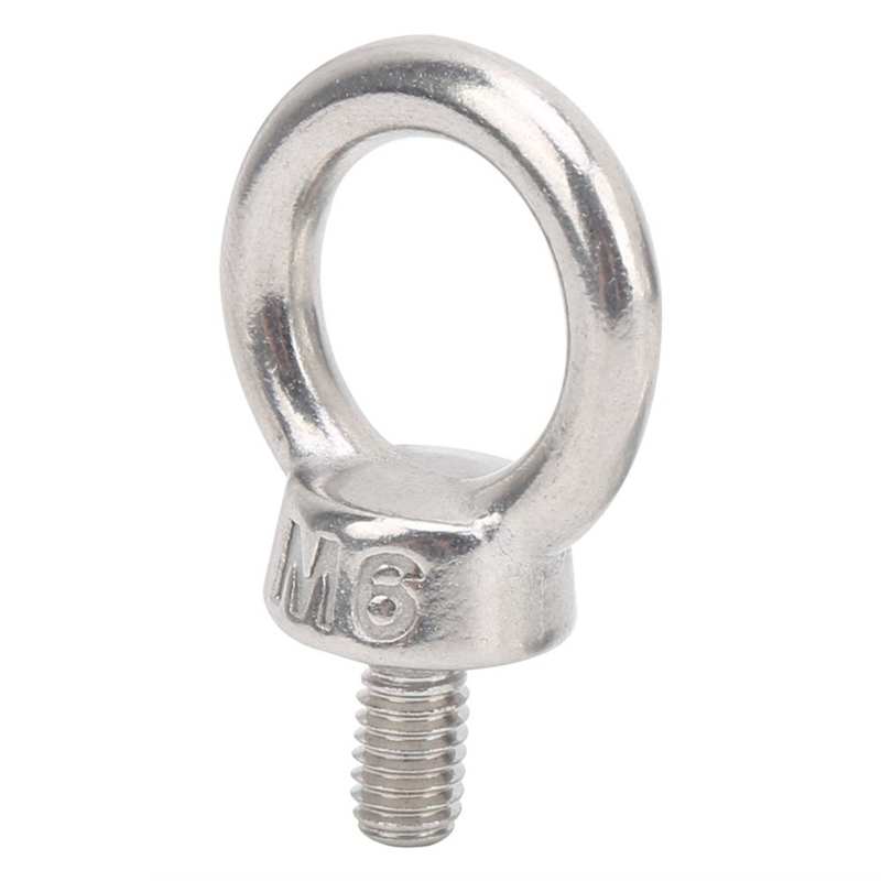threaded inserts stainless steel insert for hardware repair tools M6 Lifting Eye Bolts Screw 304 Stainless Steel