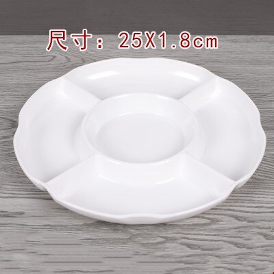 Imitatie Keramische Kleur Palet Aquarel Gouache Palet Anti-Val En Te Reinigen Speciale Voor Schilderen: Plum blossom