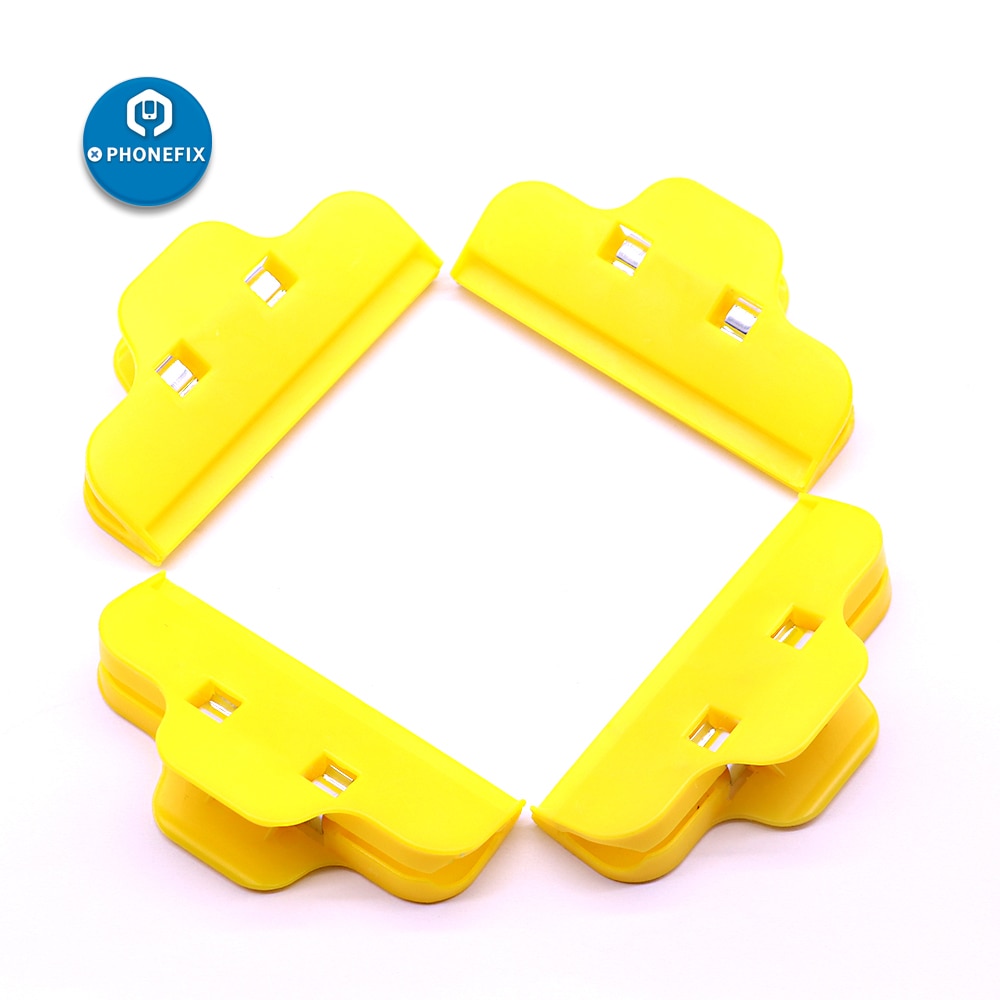 PHONEFIX Phone Screen Fastening Clamp Holding Repair Tool Plastic Clip Fixture for iPhone Repair Mobile Screen Fasten Clip