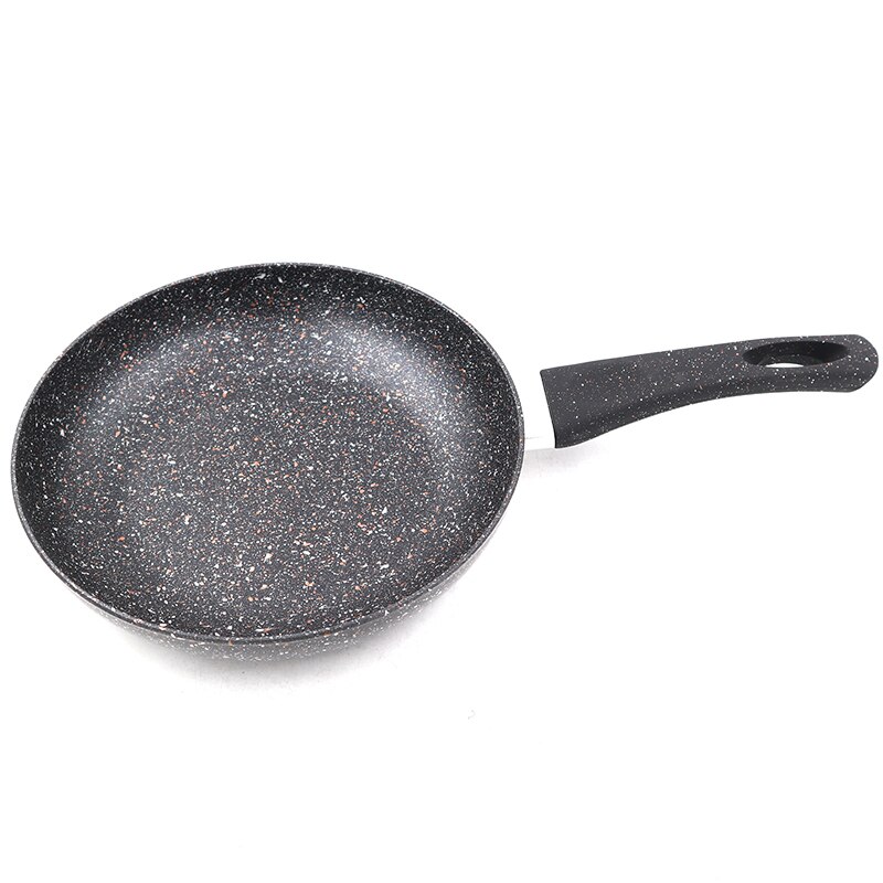 Master Star 20/24/28cm Frying Pan Set Black Granite Coating Teflon Sartenes Steak Egg Skillet Non-stick Gas Cooker: 28 cm