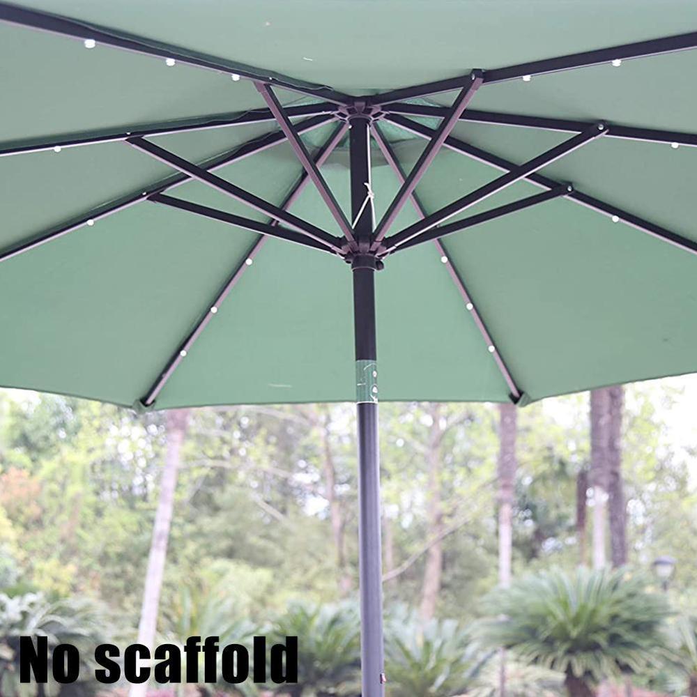 2M Parasol Patio Zonnescherm Paraplu Cover Voor Binnenplaats Zwembad Waterdichte Zwemmen Outdoor Strand Zon Pergola Tuin Luifel Ze A9C7