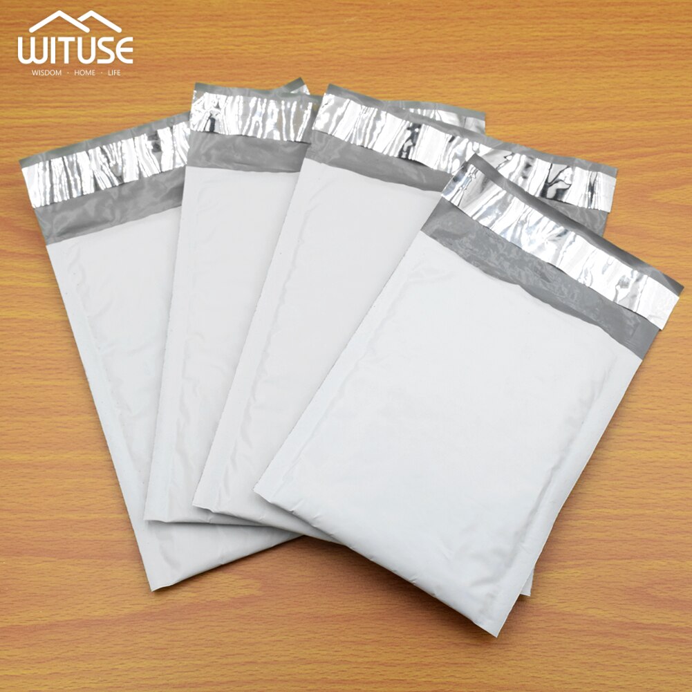 10/20/50Pcs Wit Schuim Envelop Tassen Zelf Seal Mailers Gevoerde Enveloppen Met Bubble Mailing Zak Pakketten Tas