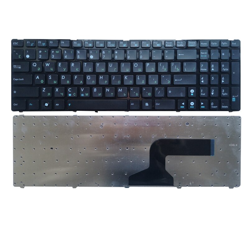Teclado YALUZU RU negro para ASUS N61Ja N61Jq N61Jv N61VG N61VF K53E G53 G53JW K73 k72 k72s K73B K73E K73S k73sd ruso