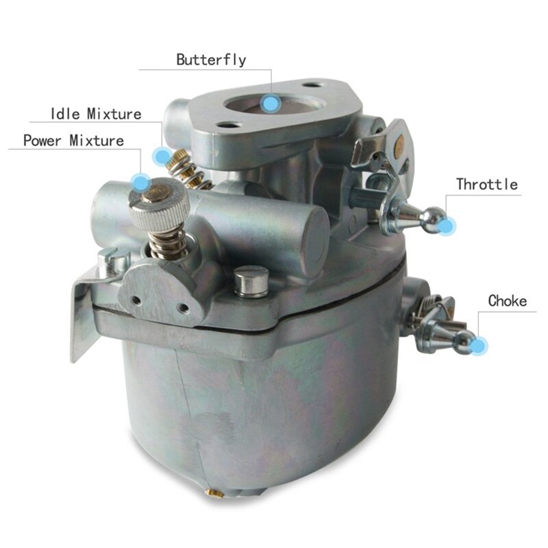 Carburetor for Ford Tractor 2N 8N 9N Replaces 8N9510C-HD, 8N9510C, TSX241B, TSX-241B, TSX241C, TSX-241C, TSX33