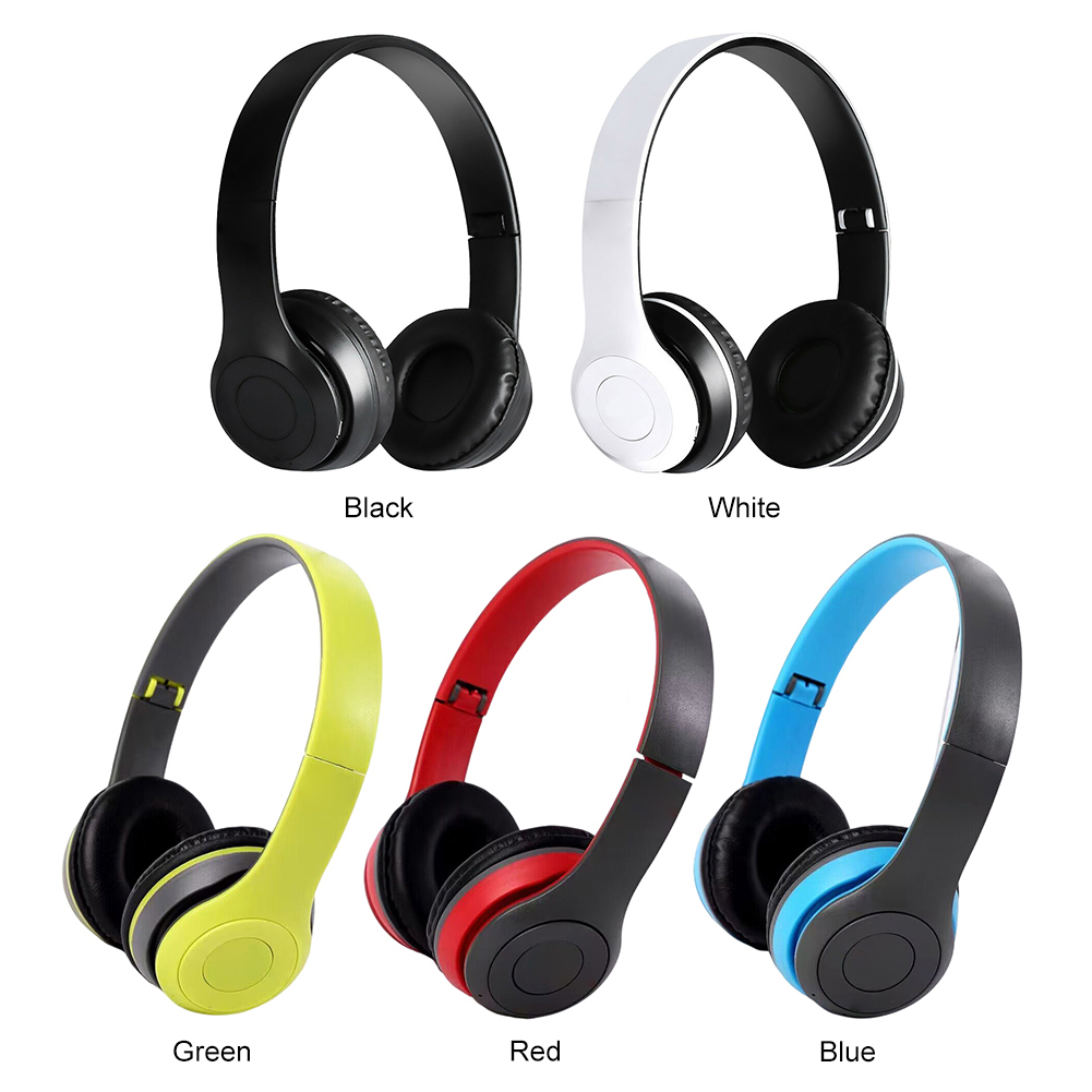 P47 Draadloze over-ear headset Ruisonderdrukkende Bluetooth-compatibele 5.0 Game Headset-kaart Mp3-speler Ingebouwde microfoon voor smartphone