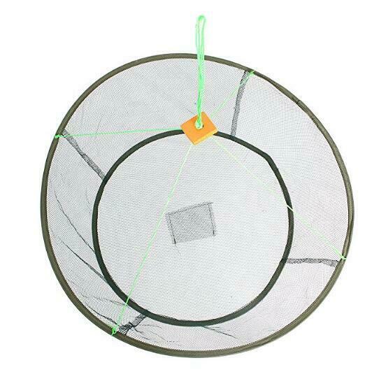 Foldable Prawn Bait Minnow Shrimp Drop Fishing Net Pier Harbour Green Pond Mesh | Walmart Canada