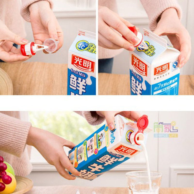 Leuke mini-box drankverdeler met deksel melk drank verlengstuk mond babyveilig praktische waterkannen waterkokers