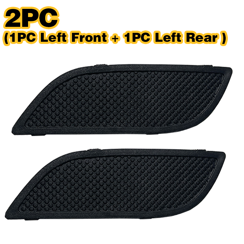 Para Honda CR-V CRV delantero/trasero izquierdo/derecho coche negro tapa de bolsillo manija de puerta interior cubierta de reposabrazos ajuste: Marfíl