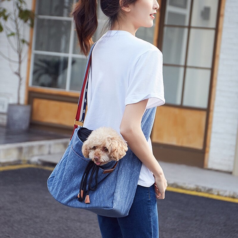 Doglemi Voor Outdoor Reizen Draagbare Huisdier Rugzak Messenger Schoudertas Hond Kat Rugzak Rugzak Baby Carrier, Verstelbare S