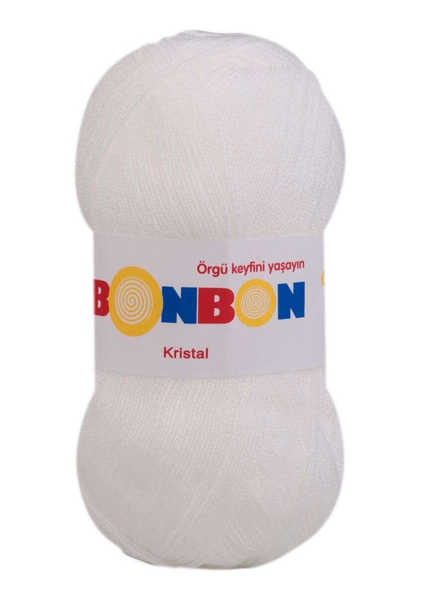 Hilo de tejer a mano Nako Bonbon Kristal, Kit de herramientas de ganchillo, hilo de fibra, 100% acrílico, 100 gramos, 475 metros, 1 paquete (5 bolas): 98200