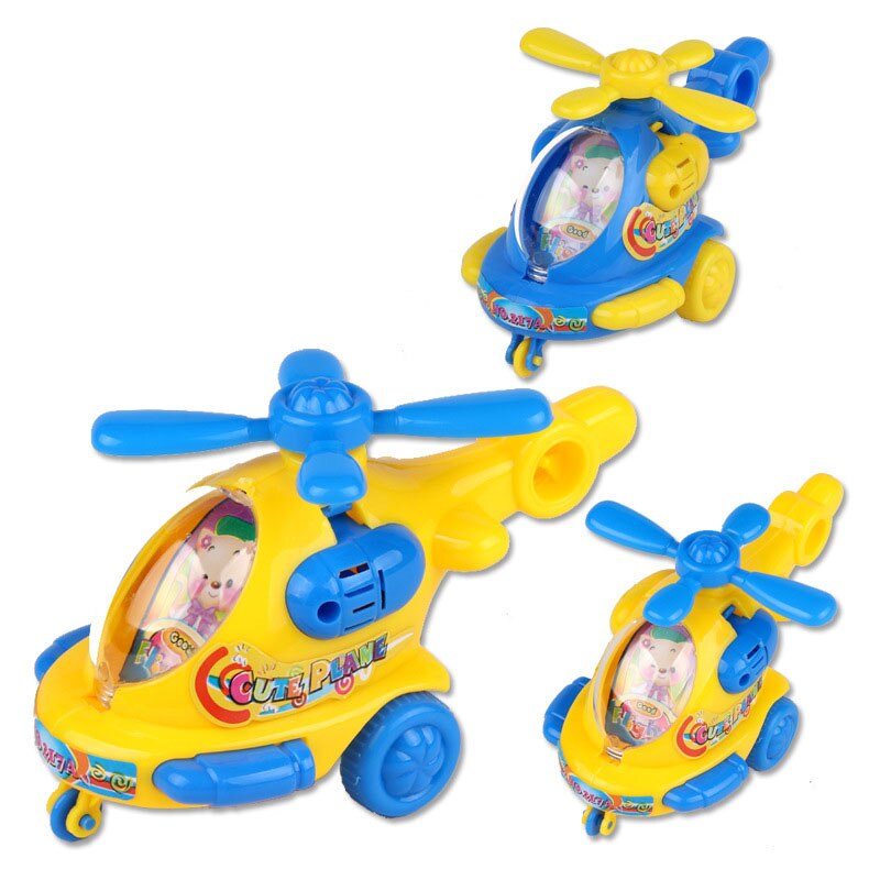 1 stk klassisk tegneserie reb helikopter børn underholdning oprulningslegetøj søde roterende propel køretøjer legetøj: Default Title