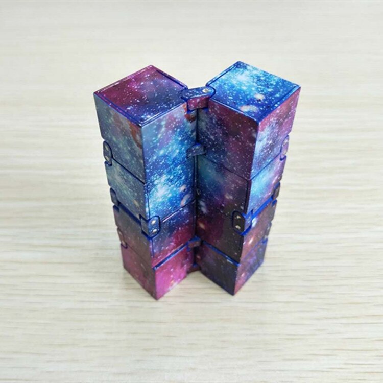 Trend Infinity Cube Magic Cube Office Flip Cubic Puzzle Stop Stress Reliever Toys Anti Depressants Autism Toys