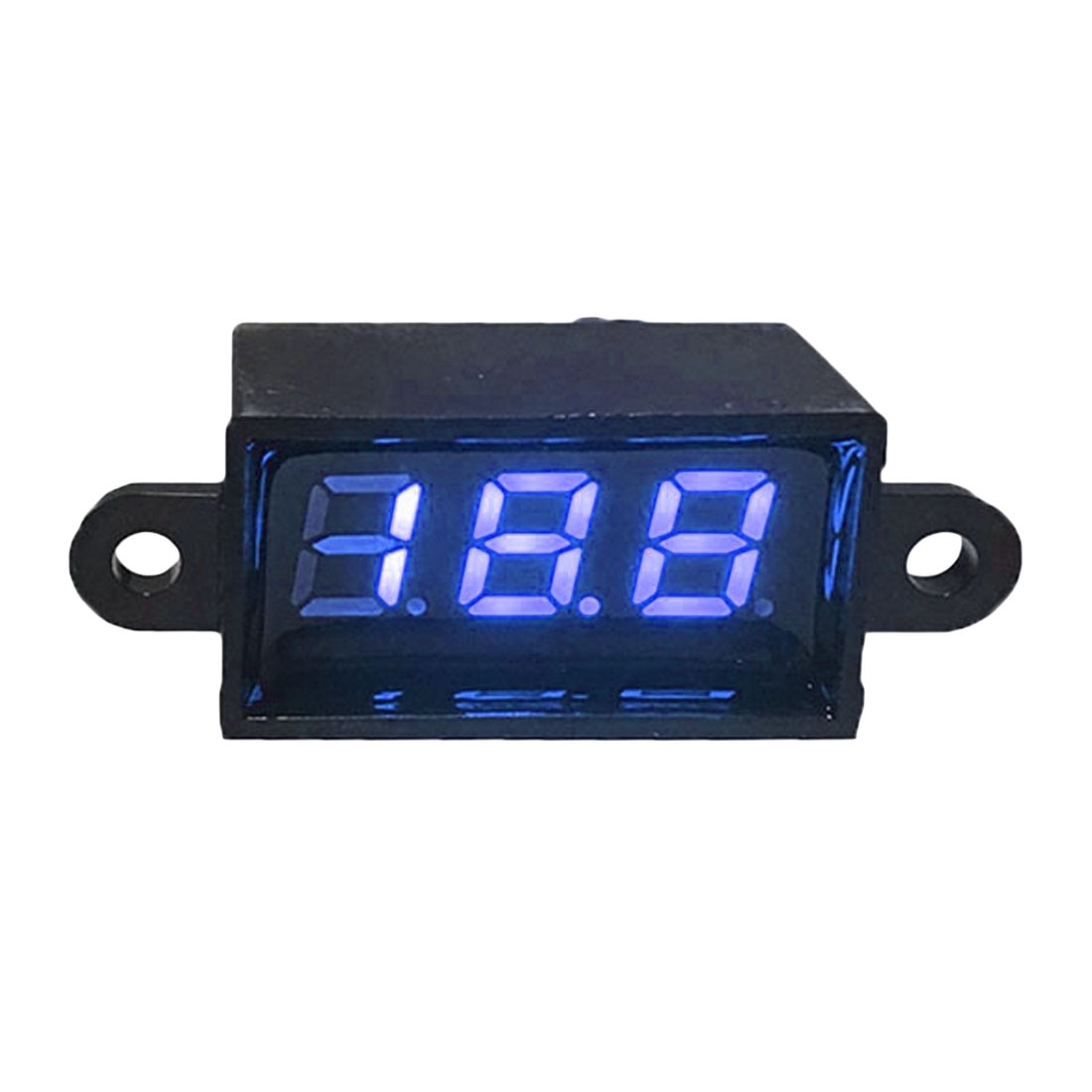 Waterdicht 0.28 Dc 3.5-30V Mini Digitale Led Voltmeter Volt Meter 12V Auto Moto Range Dc 3.50-30.0V Auto Elektrische Spanning Ampèremeter: LED Blue 