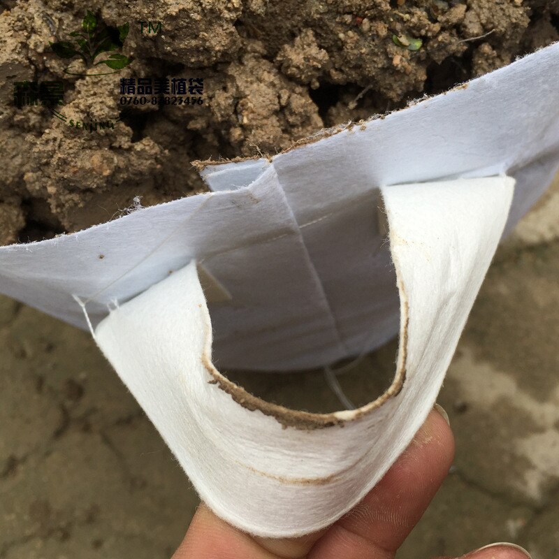 Grow Bags Garden Pots Planters Round Non-woven Fabric Pots Plant Pouch Root Container Grow Bag Aeration Garden Container L4