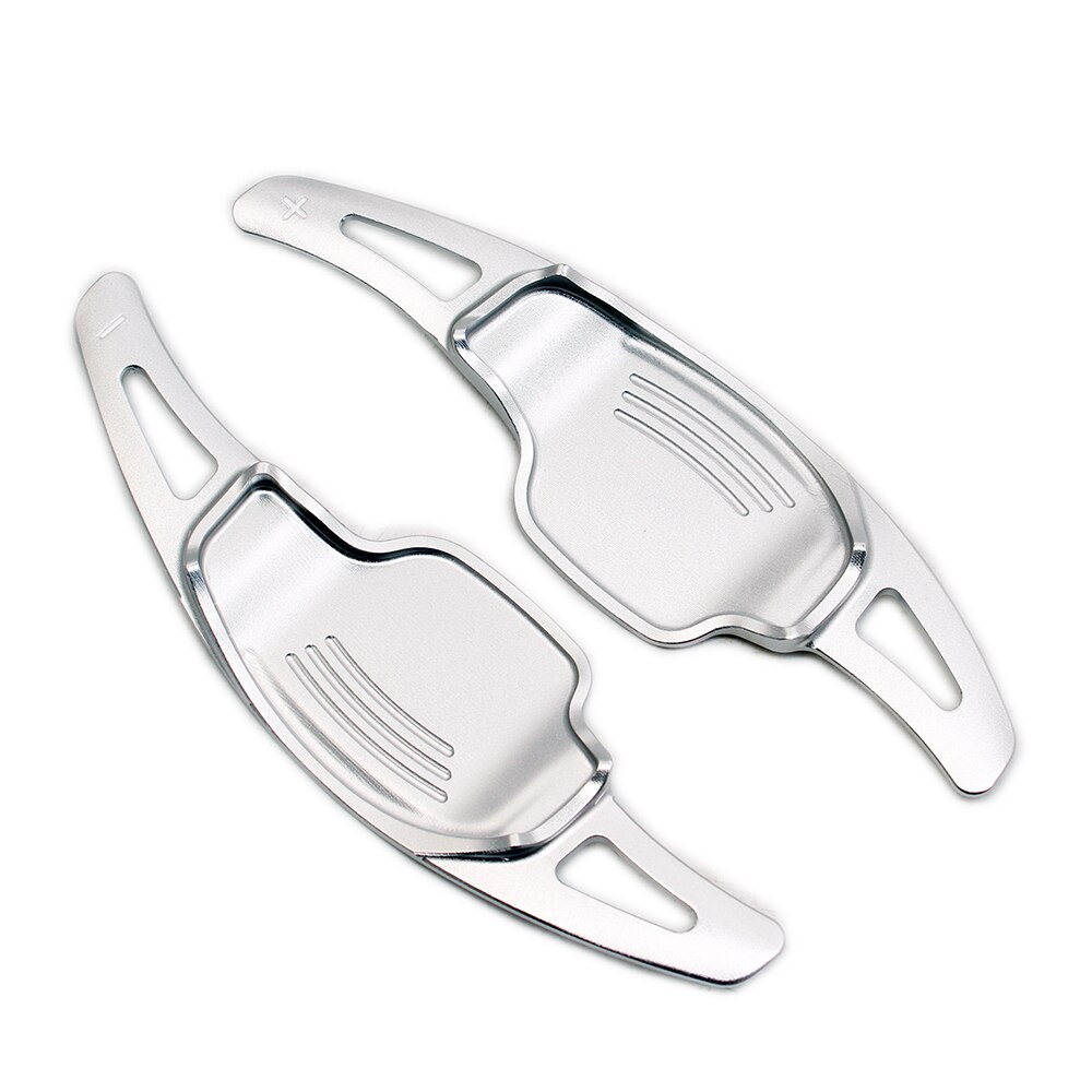 Car Styling Interior Accessories Steering Wheel Paddle Shifters DSG Extension Extens for Opel for Vauxhall Insignia: Silver