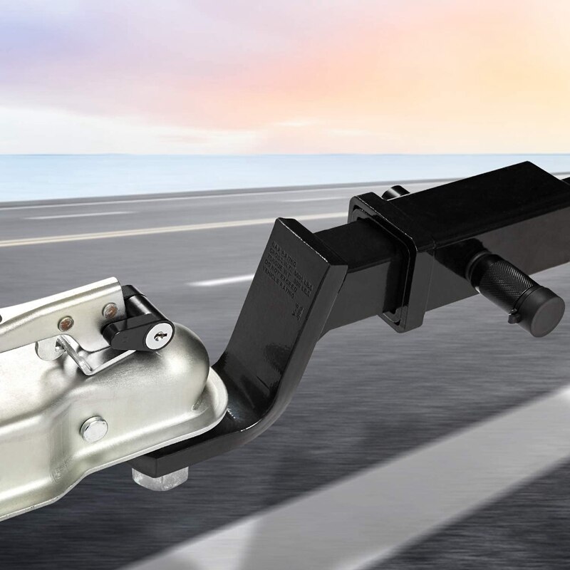 Trailer Hitch Receiver Coupler Lock Kit, Long Trailer Hitch Lock Receiver Pin Lock for Class III IV Receiver, Dia