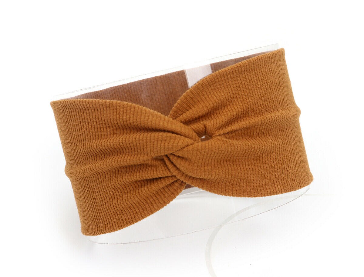 Baby Stuff Accessoires Kids Meisje Jongen Baby Hoofdband Peuter Kant Kruis Haarband Hoofddeksels Solid Elastische Hoofddeksels Props: Caramel