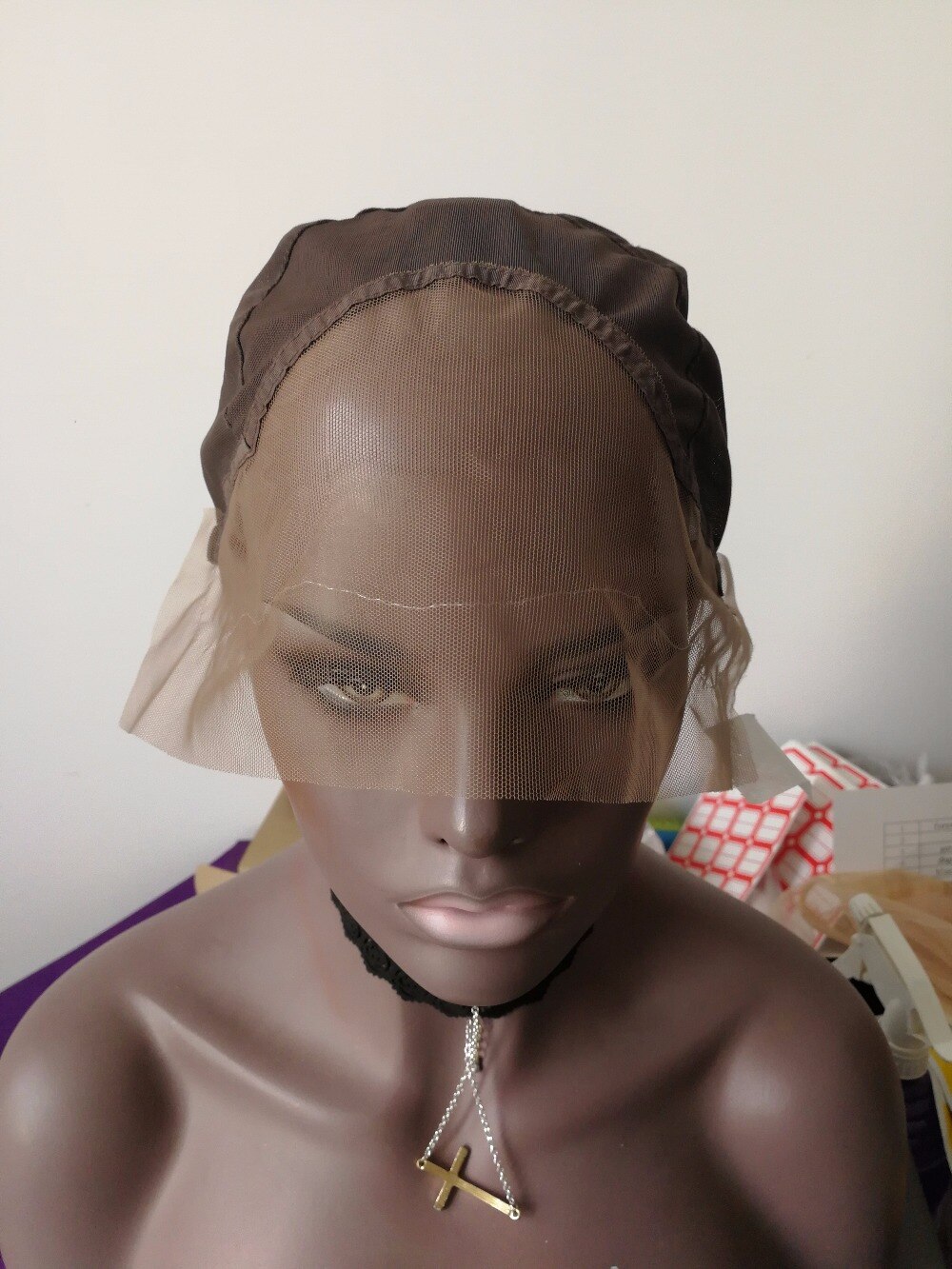 Perruque Lace front wig sans colle M – AliExp, 1 pièce, pour fabrication de perruques full lace avec sangle réglable, garantie de , expédition en suisse