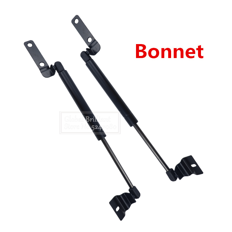 Front Bonnet &amp; Tailgate Gas Lift Support Struts Bars For Toyota Hilux Vigo SR5 2005 2006 2007: Bonnet