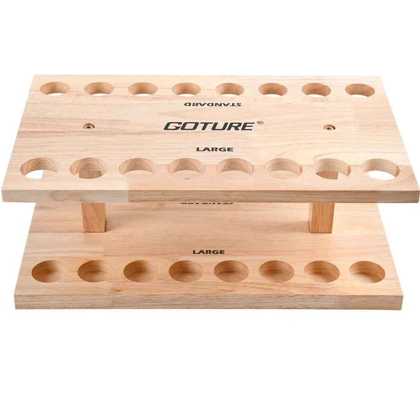 Goture Fishing Rod Holder Up to 16 Rods Vertical Protect Storage Pole Rack Display Stand Fixed Frame Fishing Tools Accessories: Default Title