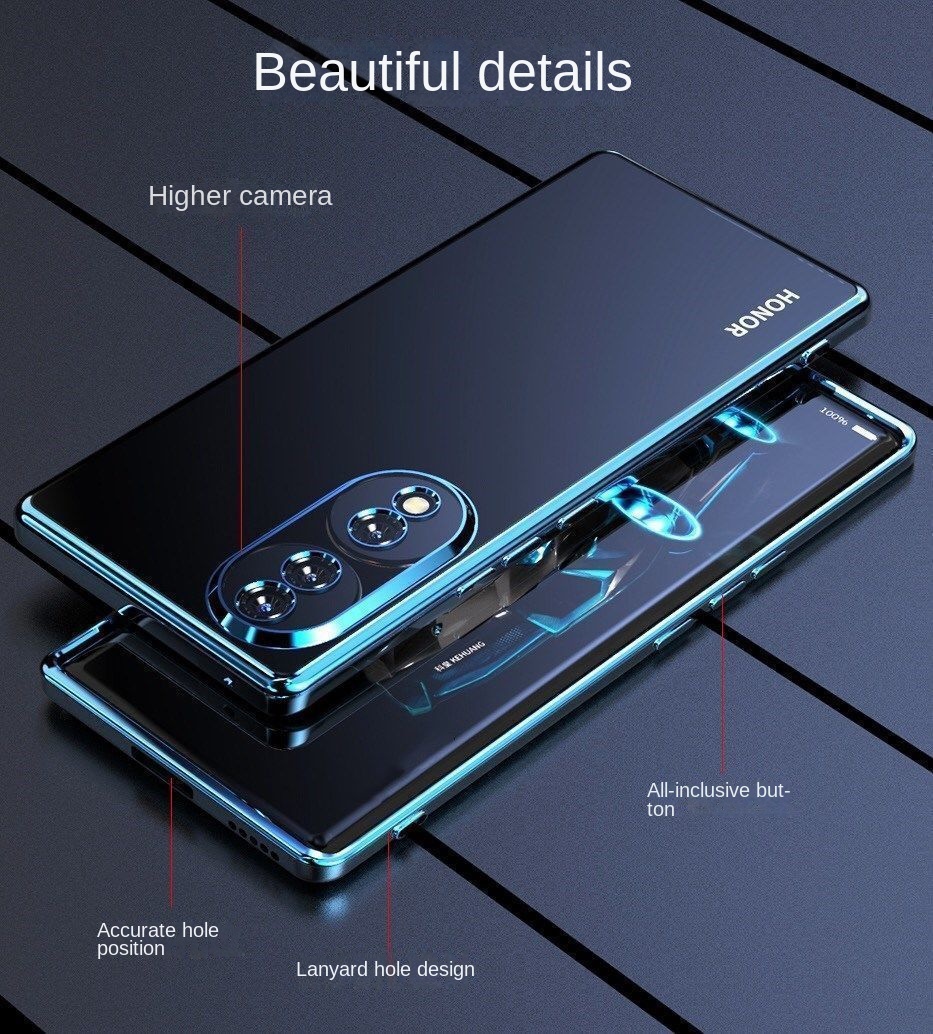 Para Huawei Honor 90 80 70 60 50 Pro funda suave TPU transparente chapado funda protectora trasera delgada fundas para Honor 90Pro Shell