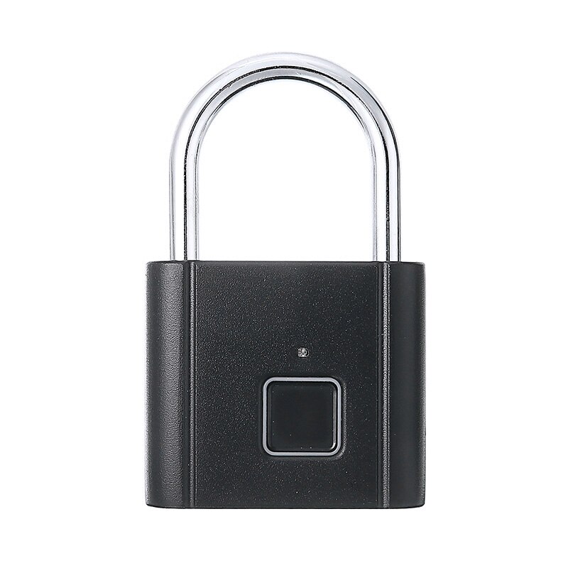 Smart Keyless Fingerprint Padlock USB Rechargeable Door Lock Home Door Suitcase Bag Lock Self Developing Chip