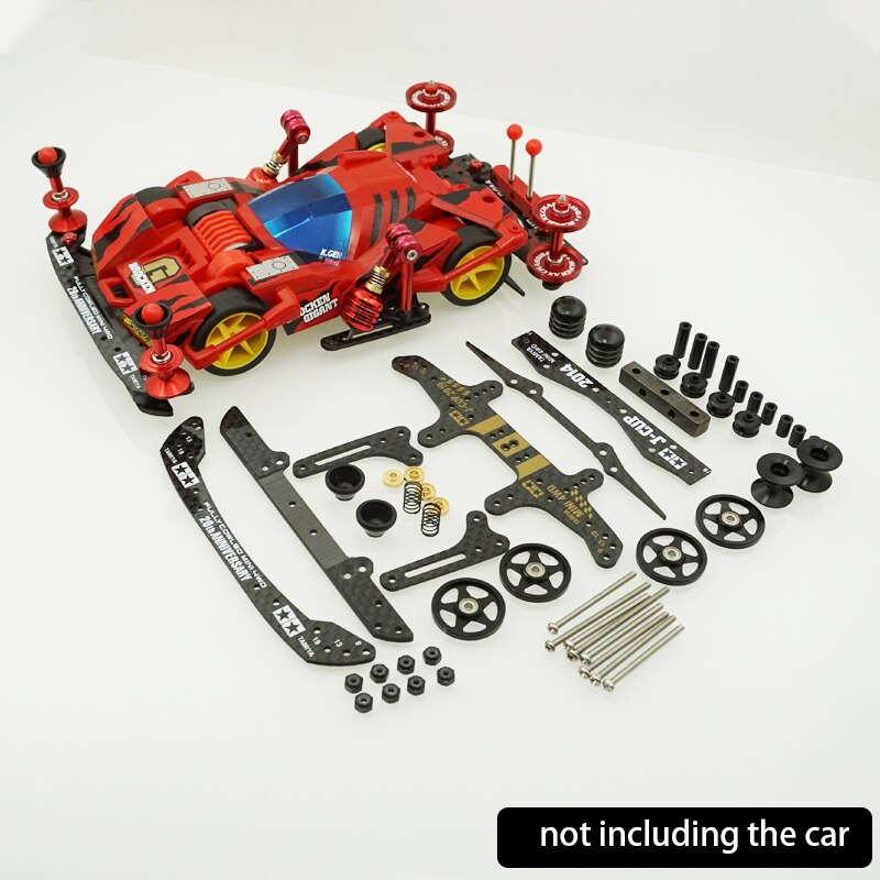 Self made Tamiya wysyłka za darmo mini 4WD węgla przednia tylna przerwa roller spancer amortyzator pełne nowsze ustawienie dla MA FMA podwozie: 08