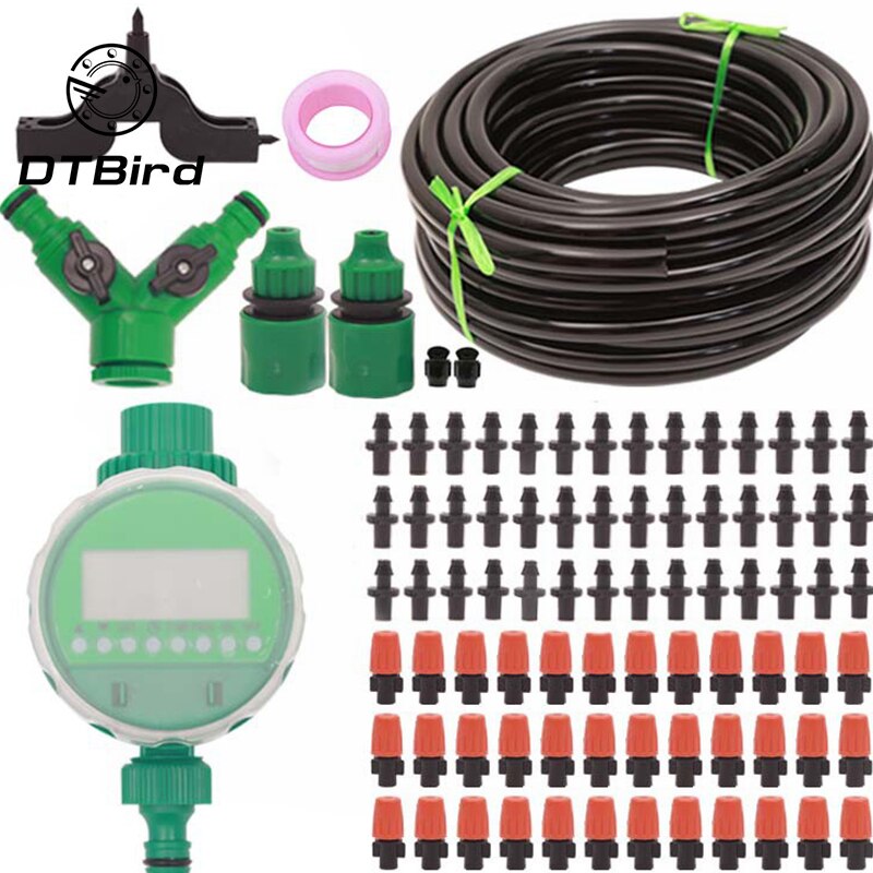 1Set Intelligent Irrigation Controller Home Automatic Flower Irrigator Timer Water Set Atomization Cooling