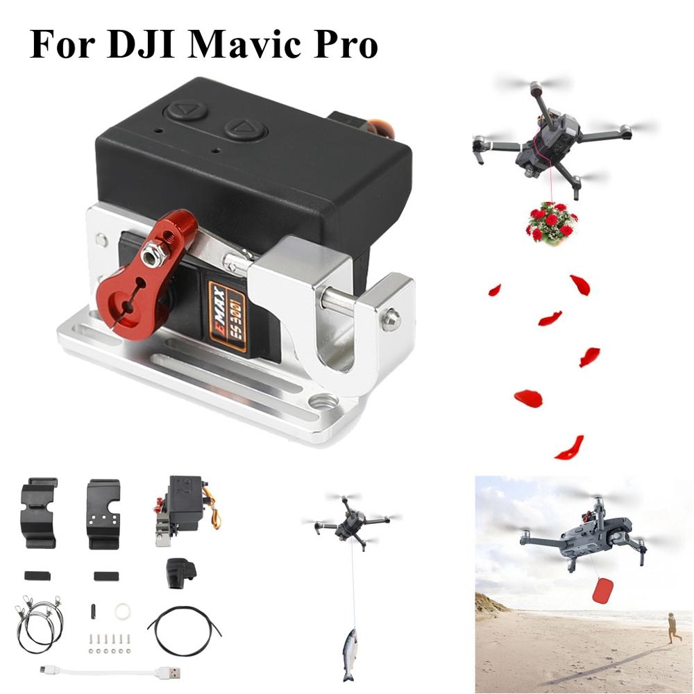 Air-Dropping Thrower Systeem Wedding Ring Emergency Op Afstand Levering Rescue Vissen Voor Dji Mavic Pro Drone Thrower Systeem